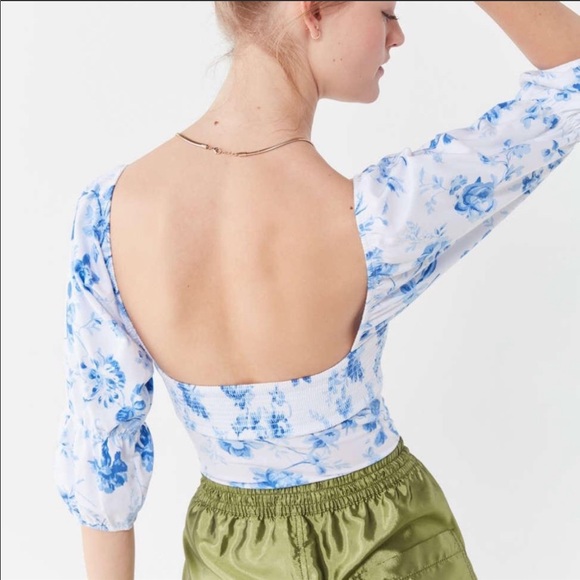 Out from under long sleeve ruched bodysuit - Picture 3 of 7